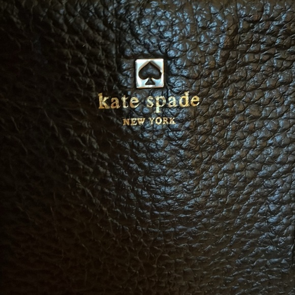 Kate Spade Southport Avenue Lydia EUC black pebbled leather satchel - Picture 2 of 15